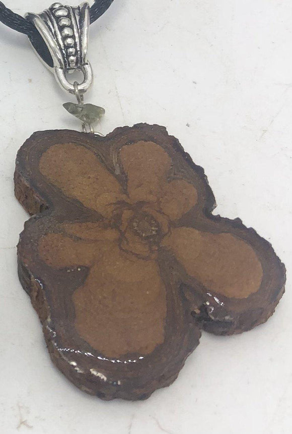 Moldavite and Ayahuasca Vine Pendant - Infinite Treasures, LLC