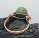 Canadian Green Jade Copper Bead Ring - Infinite Treasures, LLC