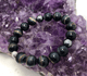 Blue Tigers Eye aka Hawks Eye and Hematite Stretchy Bracelet - Infinite Treasures, LLC