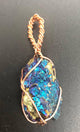 Natural Rough Chalcopyrite Crystal Copper Pendant - Infinite Treasures, LLC