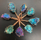 Natural Rough Chalcopyrite Crystal Copper Pendant - Infinite Treasures, LLC