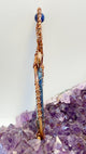 Blue Kyanite and Lapis Lazuli Copper POCKET Ankh - Infinite Treasures, LLC