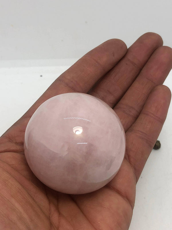 Rose Quartz 2 inch~ 50mm Crystal Sphere Ball - Infinite Treasures, LLC