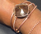 Smoky Quartz Crystal Copper Bracelet Wire wrapped Handmade - Infinite Treasures, LLC